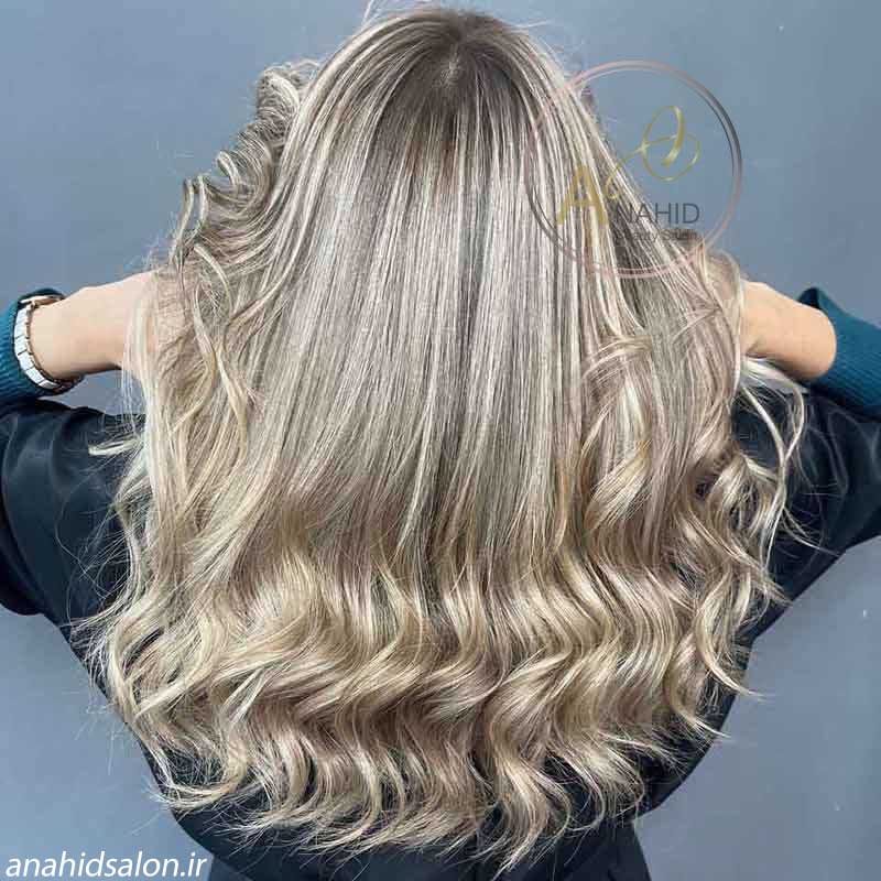 گالری رنگ مو